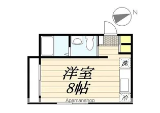 ヒュッゲⅠ【2階】の間取り