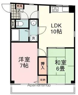 アルカンシェルⅠ【2階】の間取り