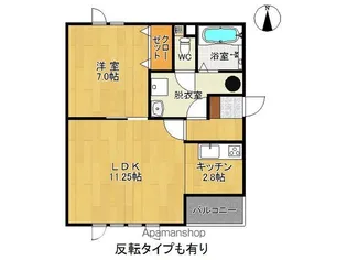 プラナス132【3階】の間取り