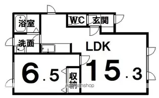 サクセス161【1階】の間取り
