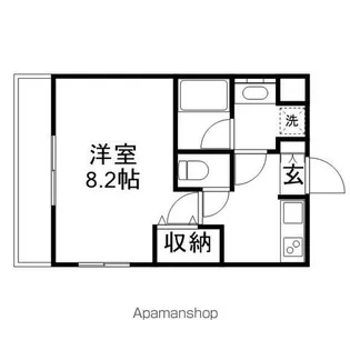 CASA GRANDE学南町【2階】の間取り