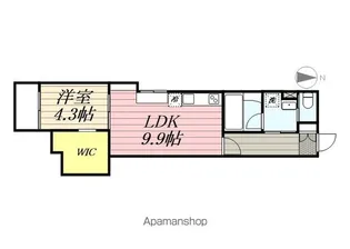 FSあじまテラス【201号室】の間取り
