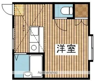 サンロフティ秋葉【2階】の間取り