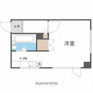 スタジオ9【4階】の間取り