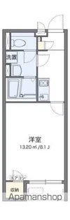 クレイノWAVEIMPACTⅡ【204号室】の間取り