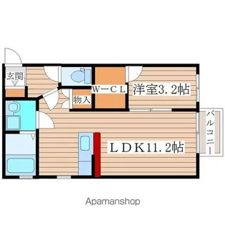 グランフォーレタウン【2階】の間取り