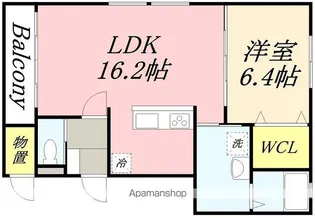 ストックトン【2階】の間取り