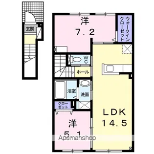 プライム メゾン【2階】の間取り