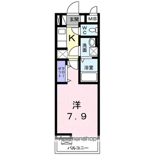 アヴァンティ【2階】の間取り