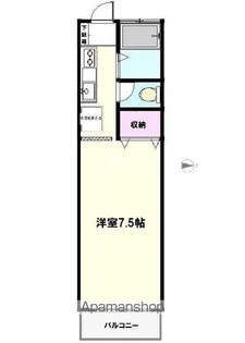 ヴィクトリーオーサワ【2階】の間取り