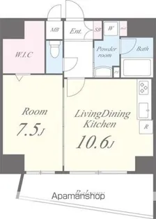 クリア 岩本町【3階】の間取り