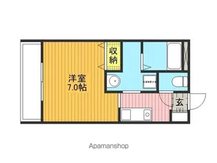 プレステージア伊奈【307号室】の間取り
