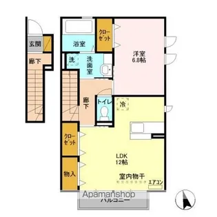 グラン・ボヌール Ⅱ【2階】の間取り