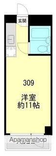 リレント山下町【3階】の間取り