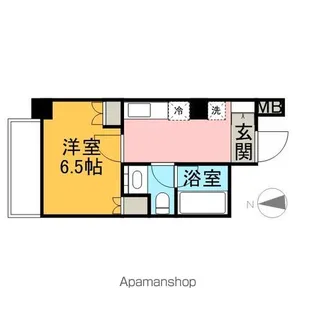レジディア中落合B棟【4階】の間取り