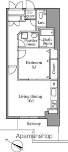 レジディア中延【2階】の間取り