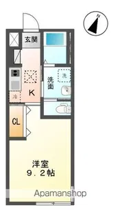 パルジェ【1階】の間取り