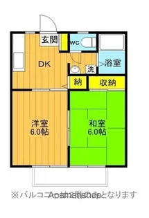 コーポ伊藤NO.1【111号室】の間取り