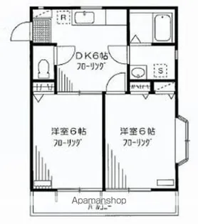 フレグランスミツシ【2階】の間取り
