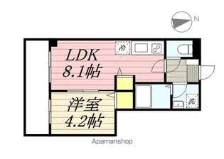 PACIFICA【2階】の間取り