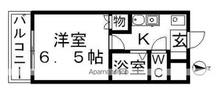 セントラルハイツ滝川【3階】の間取り