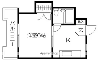 RSレジデンス【102号室】の間取り