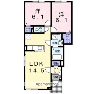 グラン・カーサⅣ 蔵【1階】の間取り