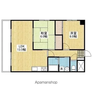 ラタンファミリアⅠ【3階】の間取り