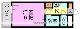 エミネント高円寺【1階】の間取り