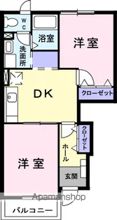 ウィステリア【1階】の間取り