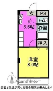 セントラルパレス【2階】の間取り