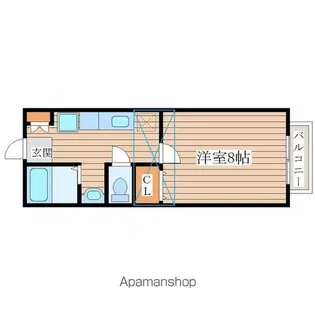 サンヒルズ国見参番館【1階】の間取り
