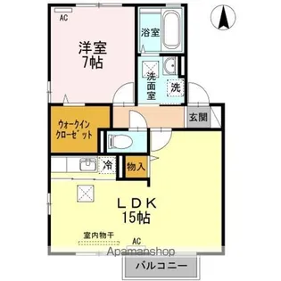 ドライ・ベーレン G棟【1階】の間取り