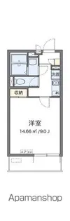 クレイノオアシスⅡ【3階】の間取り