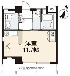 フィールドオブソウル【304号室】の間取り