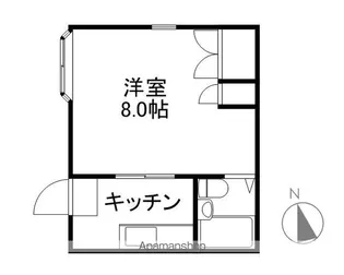 エスペランサー美原【203号室】の間取り