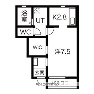 レガーメPRE【1階】の間取り