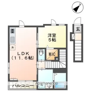 LINA【2階】の間取り