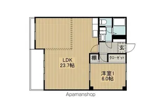 藤コーポ【102号室】の間取り