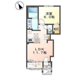 (仮)スターテラスⅡ東川口【103号室】の間取り
