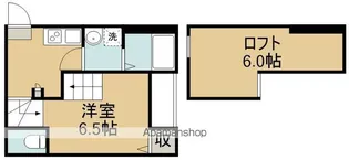 UPPER WEST【1階】の間取り