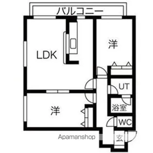 サンハイムフルール【201号室】の間取り
