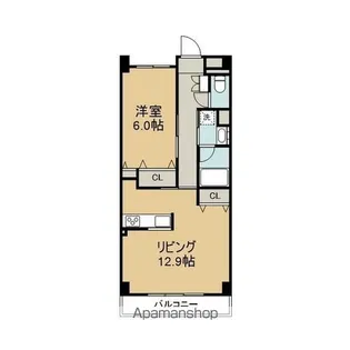 GARURU【3階】の間取り