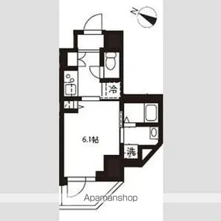 ハーモニーレジデンス新横浜【5階】の間取り