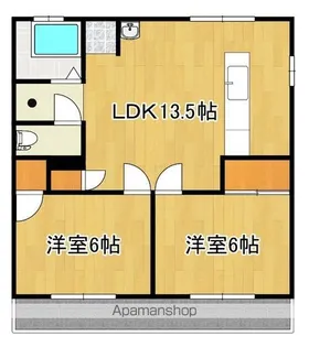 ハイツ中沢【203号号室】の間取り
