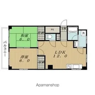 サンパーク千代田【4階】の間取り