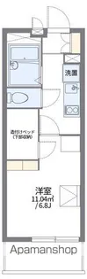 レオパレスシャルール【2階】の間取り