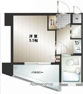 ダイナコート博多【504号室】の間取り