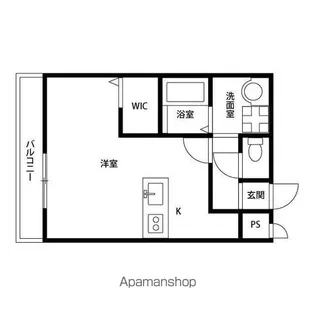 アンプルール 茶谷【2階】の間取り
