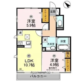 和み III【1階】の間取り
